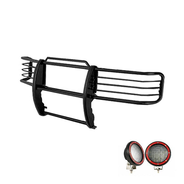 Black Horse Grille Guard Kit (MPN: 17FP26MA-PLFR)