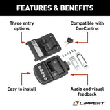 Lippert Keyless RV Door Lock (MPN: 2022114114)