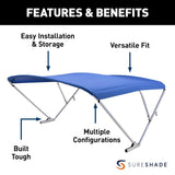 Taylor Made SureShade Power Bimini Top (MPN: 2020000302)