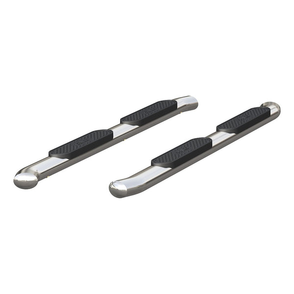 Aries 4 Inch Oval Nerf Bar With Step Pads (MPN: S225040-2)