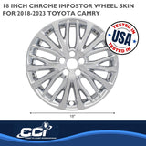Coast To Coast Impostor Wheel Skin 18 Inch (MPN: IWCIMP428X)