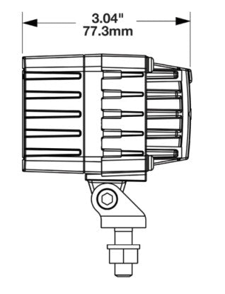 J.W. Speaker Driving Fog Light Model 92 (MPN: 0530303)