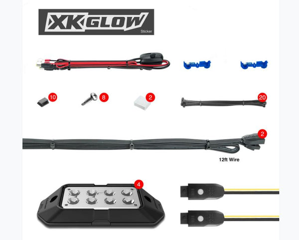 XK Glow Underbody Light Kit (MPN: XK-ROCK-STA)