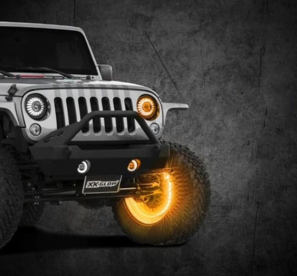 XKchrome Wheel Light Ring (MPN: XK-WHEEL-KIT-AD)