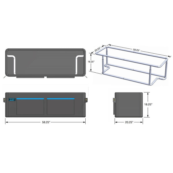 Tonneau Buddy Cargo Organizer (MPN: TBFS)