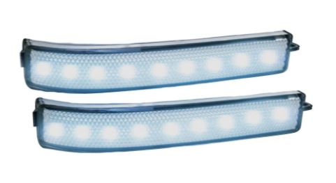 Recon Clear Mirror Turn Signal Light (MPN: 264241CL)