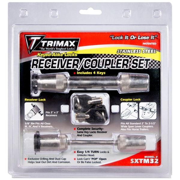 Trimax Trailer Coupler Lock (MPN: SXTM32)