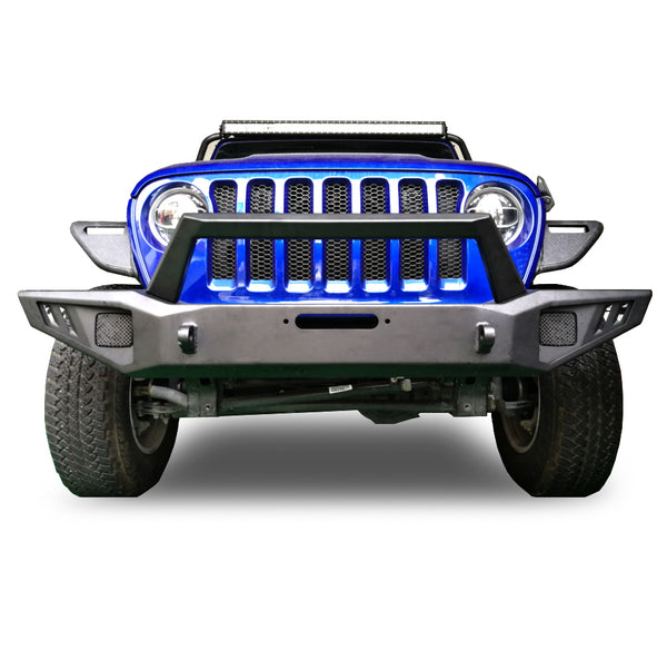 Black Horse Offroad Bumper With Winch Slot (MPN: AFB-WR19)