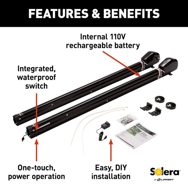 Lippert Components Solera Awning Arm (MPN: 434729)