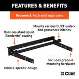 Gooseneck Trailer Hitch Rail (MPN: 60631)