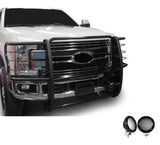 Black Horse Grille Guard Kit (MPN: 17FB28MA-PLFB)