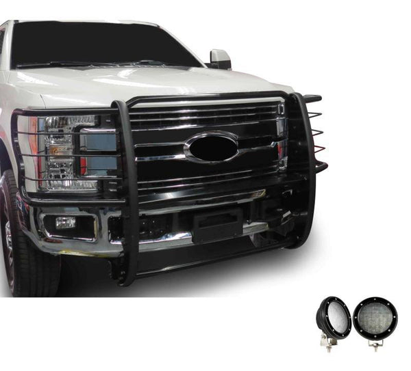 Black Horse Grille Guard Kit (MPN: 17FB28MA-PLFB)