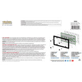 License Plate Frame - Diamond Plate Design (MPN: 30850)