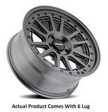 Mayhem Wheels 20 Inch Satin Gunmetal Wheel (MPN: 8305-2983MGT18)