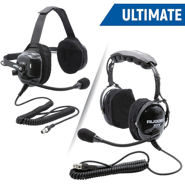 Rugged Radios H22 Stereo Headset (MPN: H22-STX)