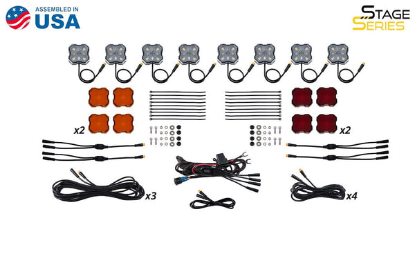 Diode Dynamics Stage Series LED Rock Light Kit (MPN: DD7742)