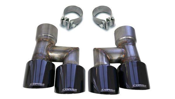 Corsa Performance Exhaust Tail Pipe Tip (MPN: 21038BLK)