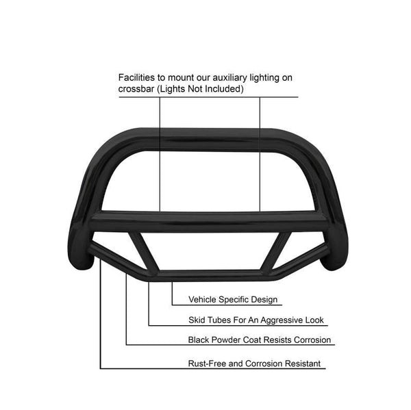 Black Horse Off Road Bull Bar (MPN: MBB-B7502)