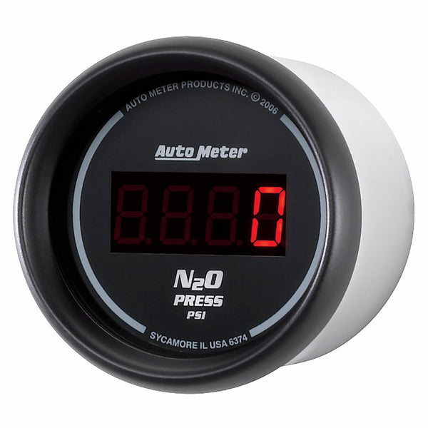 AutoMeter Sport-Comp Nitrous Oxide Pressure Gauge (MPN: 6374)