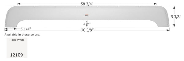 Icon Fender Skirt for Dutchmen RVs (MPN: 12109)