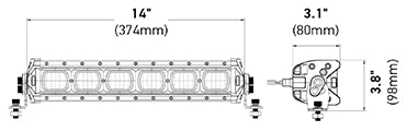 Hella Valuefit LBX Series LED Light Bar (MPN: 360001002)