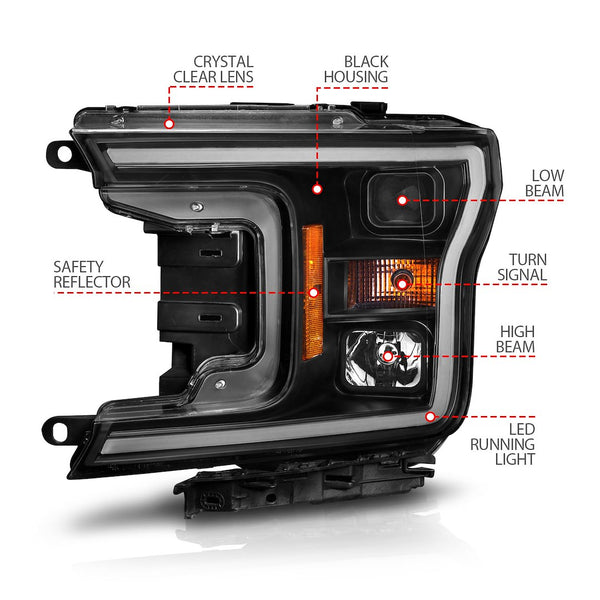 AnzoUSA Headlight Assembly (MPN: 111509)