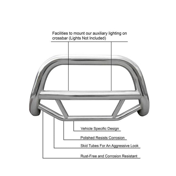 Black Horse Off Road Bull Bar (MPN: MBS-DOC1005)