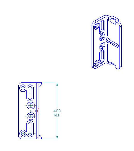 BAL RV Slide Out Bracket (MPN: 854584)