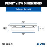 UWS Crossover Truck Tool Box (MPN: EC10481)
