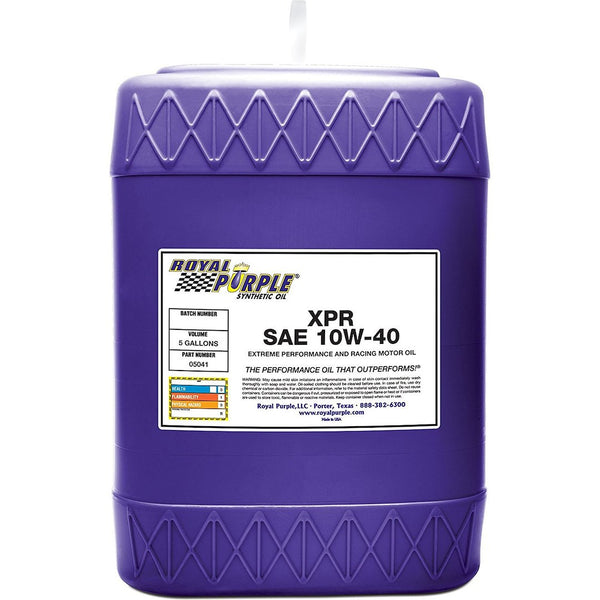 Royal Purple XPR Racing Synthetic Oil (MPN: 05041)