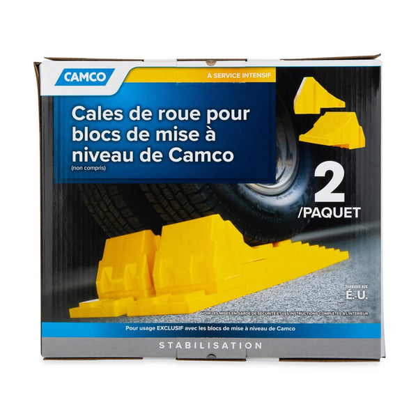 Camco Wheel Chock for Leveling Blocks (MPN: 44401)