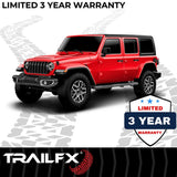 TrailFX Nerf Bar 4 Inch Oval Tube Side Steps (MPN: A1545T)
