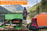 Flame King Folding Camp Stove (MPN: YSNBBQ-136M)