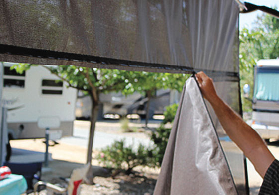 Awning Sunshade EZ ZipBlocker (MPN: 701009)