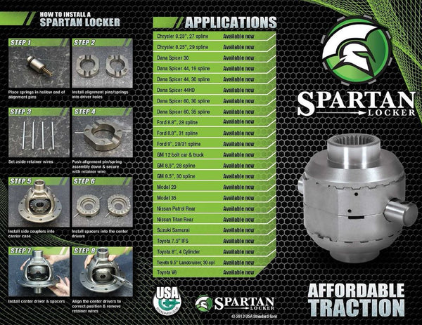 Yukon Gear Spartan Locker (MPN: SL D60-35)