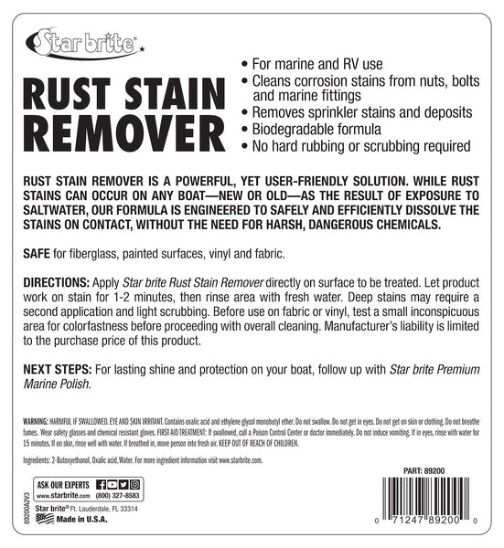 Star Brite Mildew Stain Remover (MPN: 089222P)