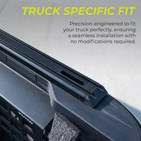 Putco TEC Skin Bed Cargo Rack Base Rail (MPN: 129877)