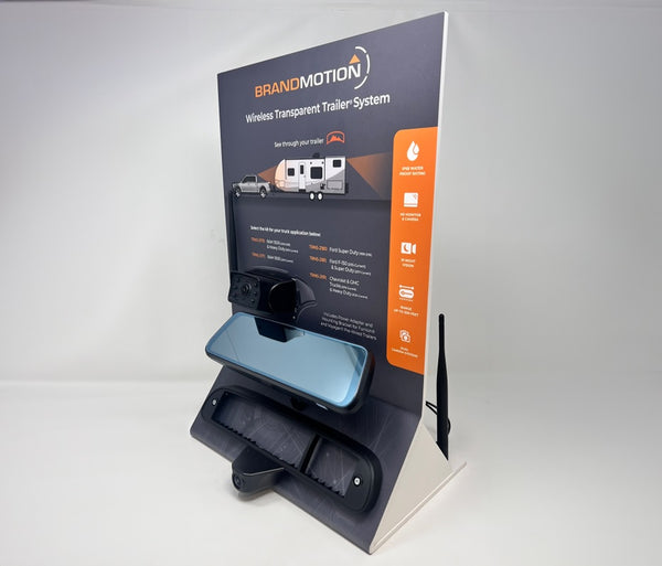 Wireless Transparent Trailer Display Kit (MPN: DISP-TRNS)