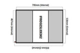 Ironman 4x4 Refrigerator Slide Tray (MPN: IFRIDGESLIDE002)