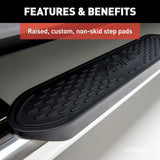 Aries 4 Inch Oval Nerf Bar (MPN: S229042-2)