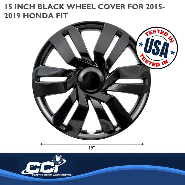 Coast To Coast 15 Inch Wheel Cover Set (MPN: IWC53415BLK)