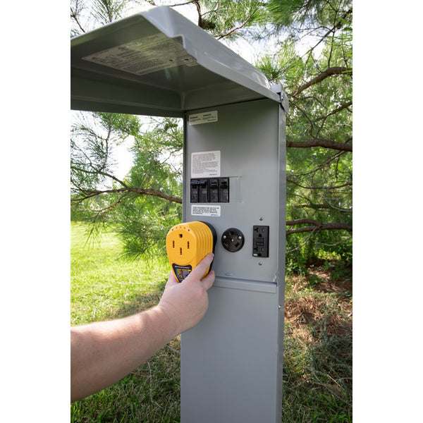 Camco 50-Amp Circuit Analyzer with Integrated Surge Protection (MPN: 55309)