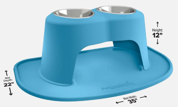 Weathertech PetComfort Double Dish (MPN: D6412BLBL)