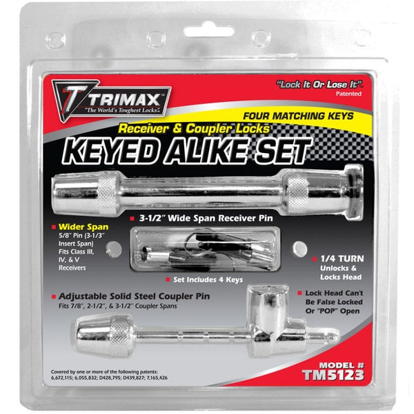 Trimax Trailer Coupler Lock (MPN: TM5123)