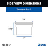 UWS Crossover Low Profile Tool Box (MPN: TBS-54-LP)