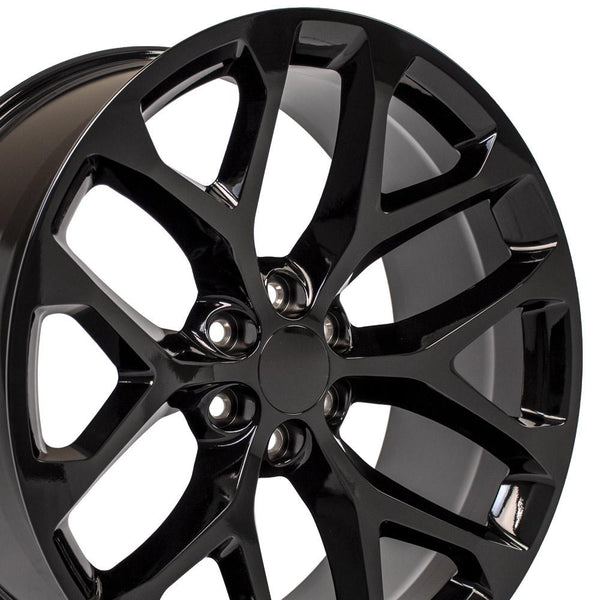 OE Wheels CV98B Gloss Black Wheel (MPN: CV98B-24100-6550-24B)