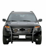 Black Horse Grille Guard Kit (MPN: 17FJ30MA-PLB)