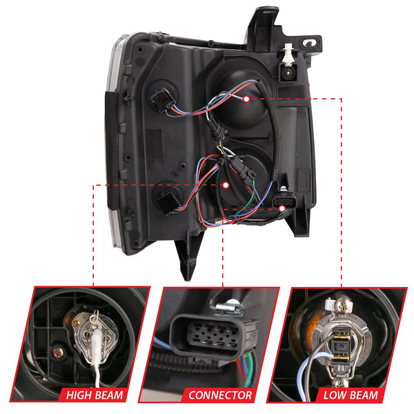 AnzoUSA Headlight Assembly (MPN: 111410)