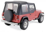Rampage Soft Top Replacement Denim Black (MPN: 99615)