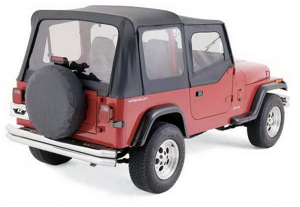 Rampage Soft Top Replacement Denim Black (MPN: 99615)